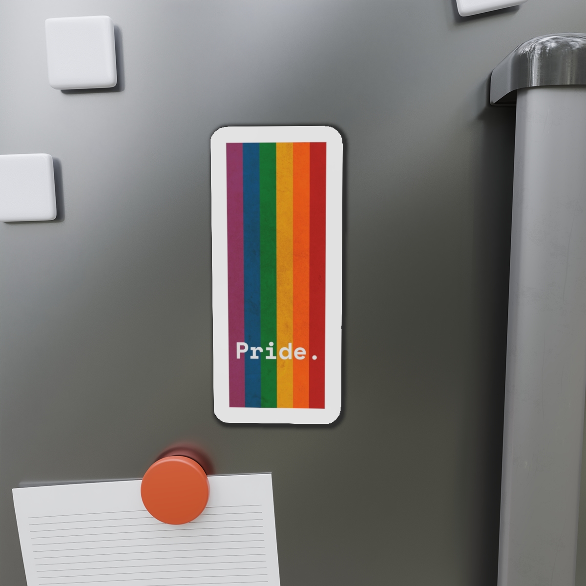 Poster With Rainbow Pride Concept Die Cut Magnets - Image 14