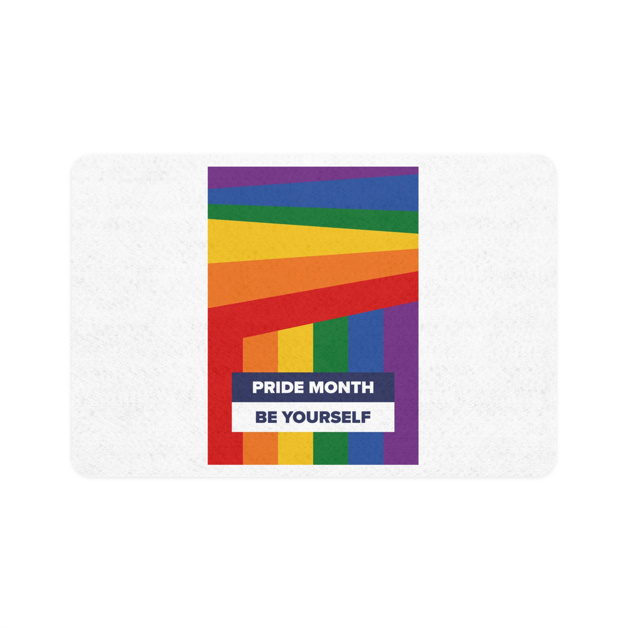 Lgbt Pride Month June Lesbian Gay Bisexual Transgender Lgbtq Flag Rainbow Vector(2)2 Pet Food Mat 12x18