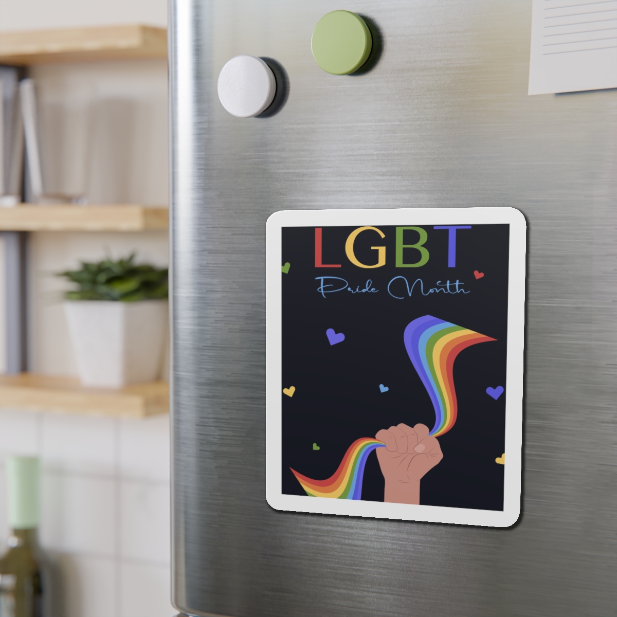 Poster Lgbt Pride Month Die Cut Magnets - Image 15