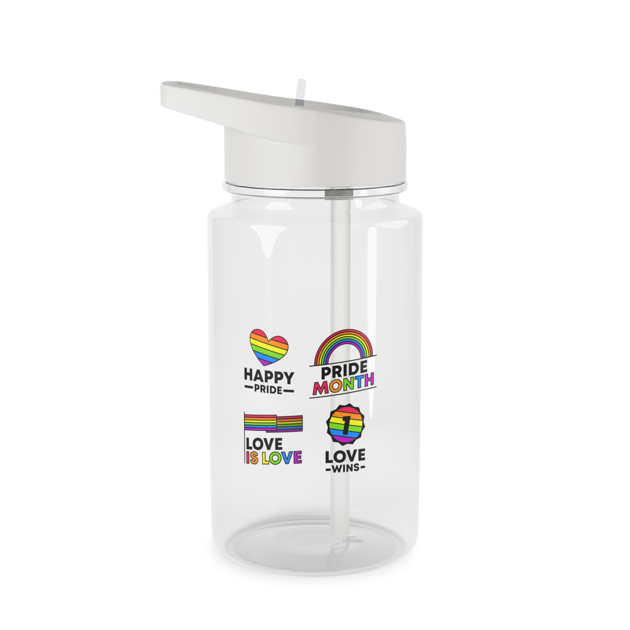 Pride Day Label Collection Tritan Water Bottle