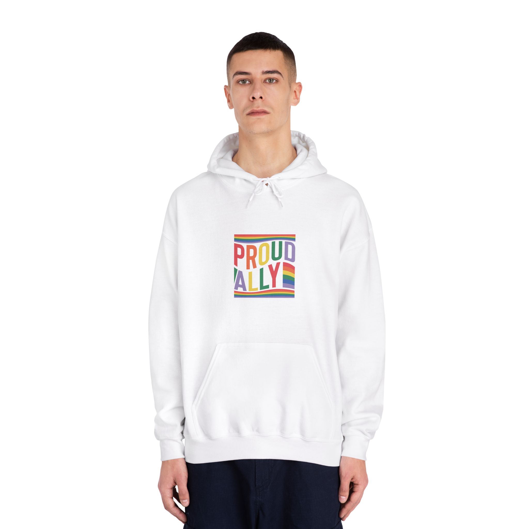 Lgbtq Pride Month Svg Design Bundle (1) Unisex Dryblend Hooded Sweatshirt - Image 3