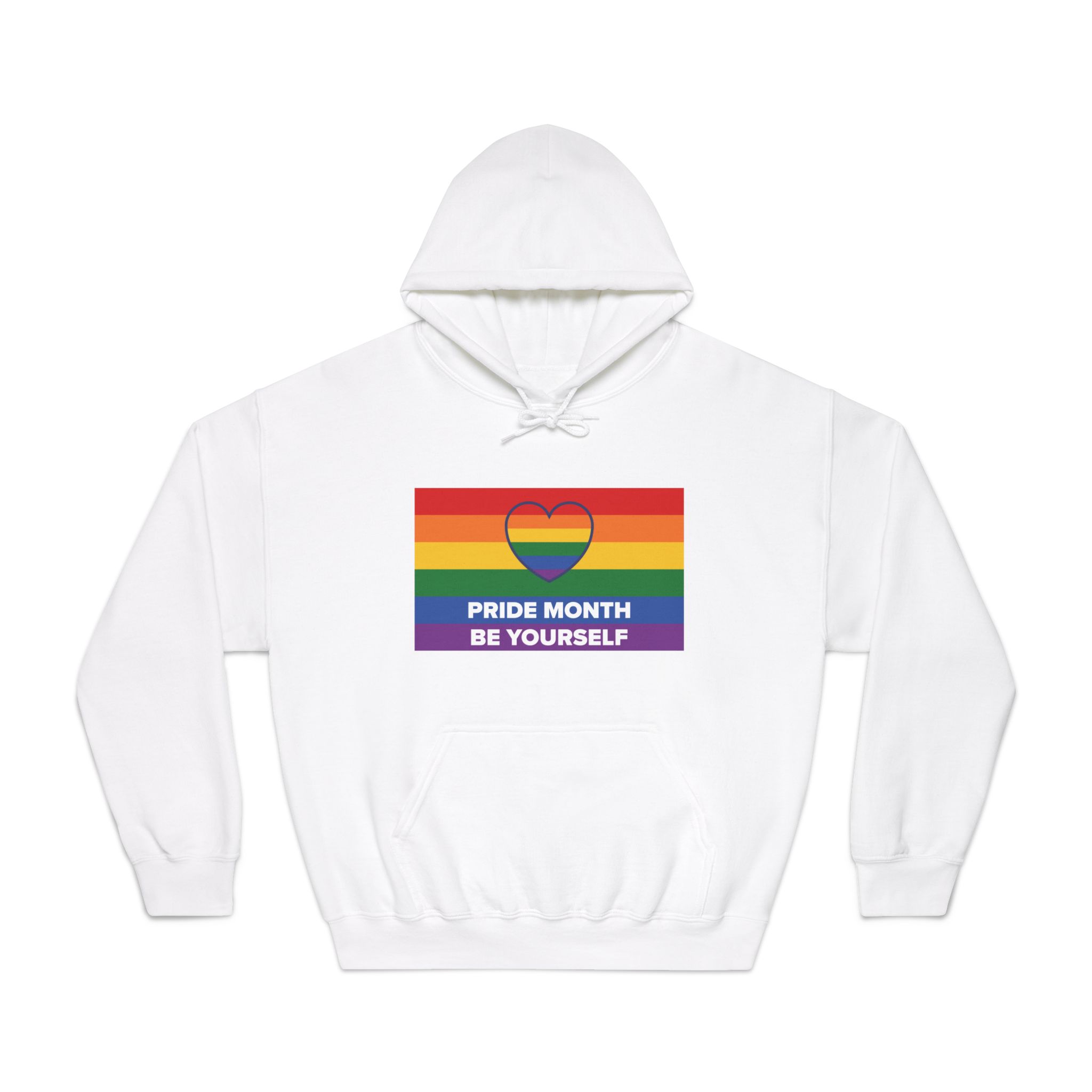 Lgbt Pride Month June Lesbian Gay Bisexual Transgender Lgbtq Flag Rainbow Vector3 Unisex Dryblend Hooded Sweatshirt