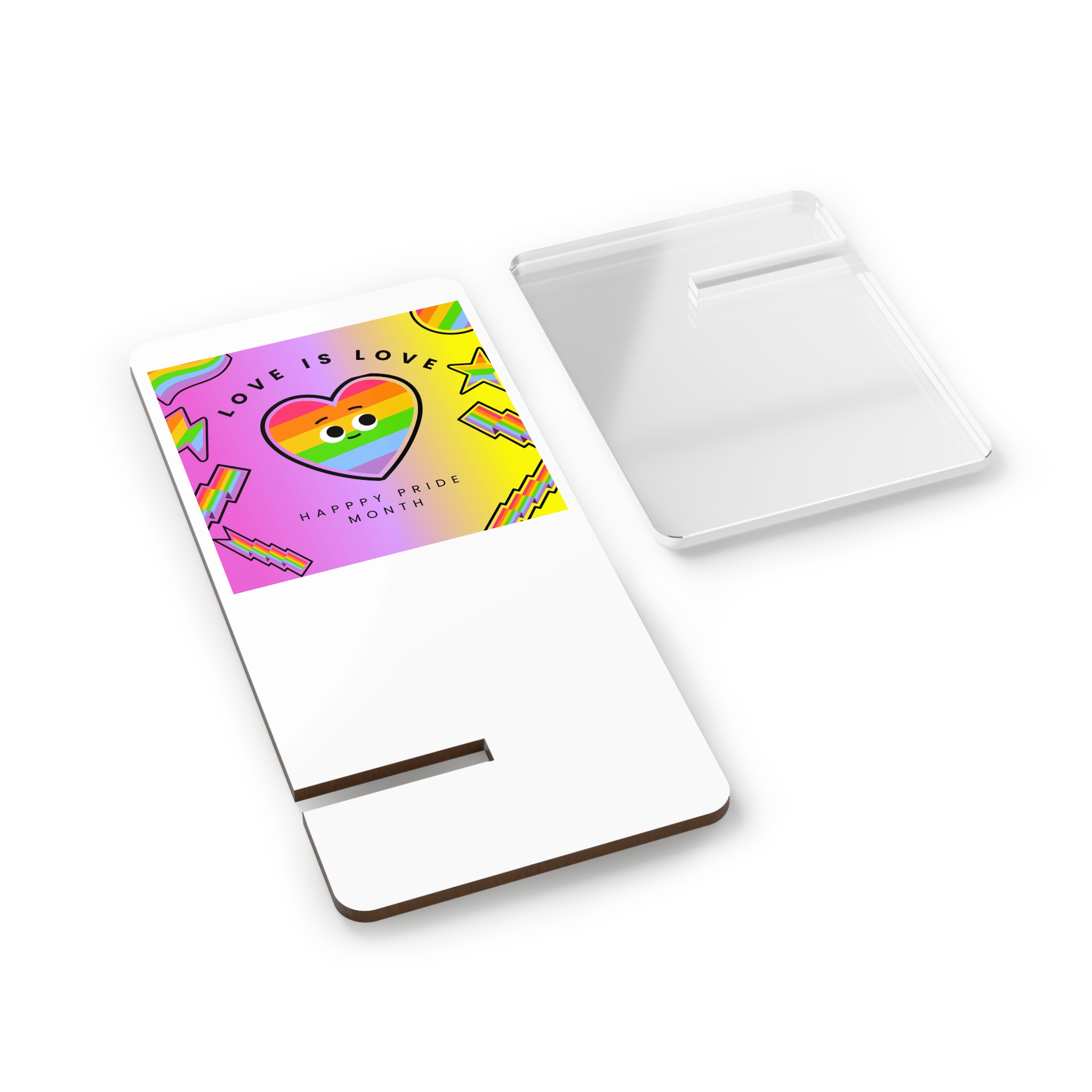 Free Vector Colorful Pride Month Mobile Display Stand For Smartphones - Image 2