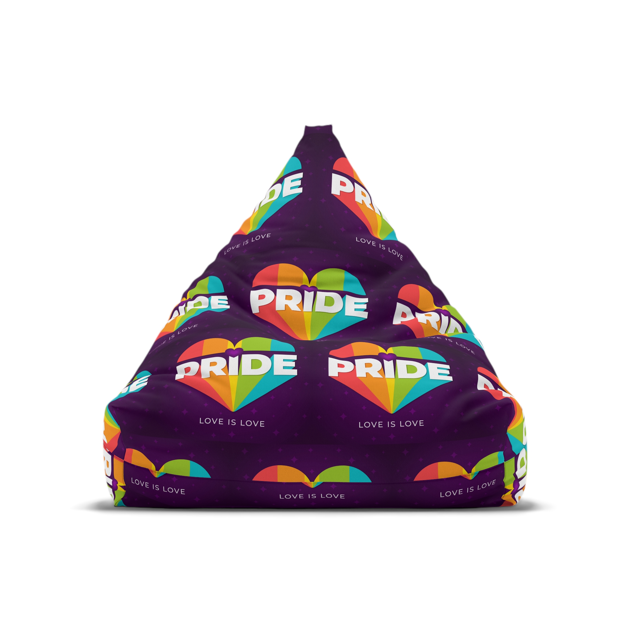 Colorful Pride Day Concept Bean Bag Chair Cover - Image 5