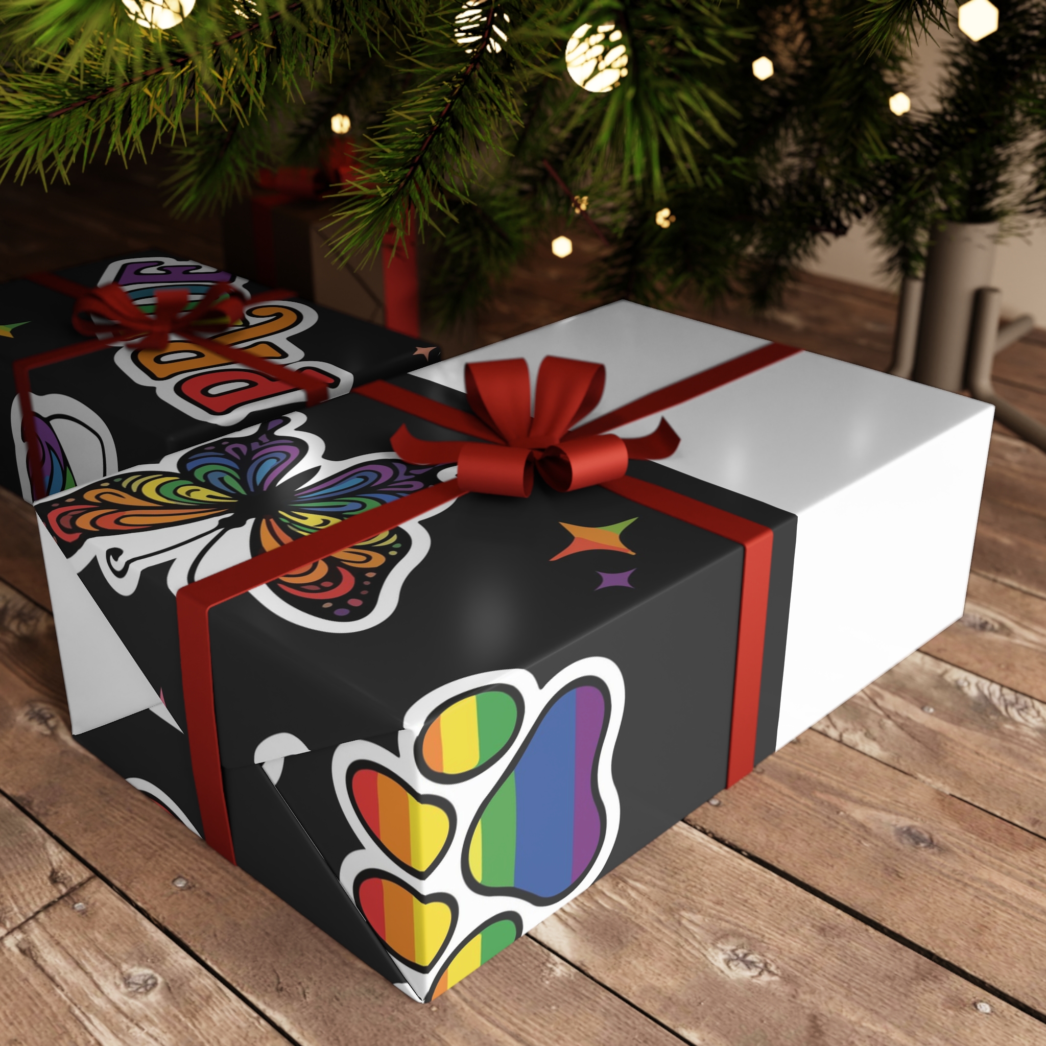 Lesbian Pride Design 58922E Gift Wrapping Paper Sheets 1pc - Image 3