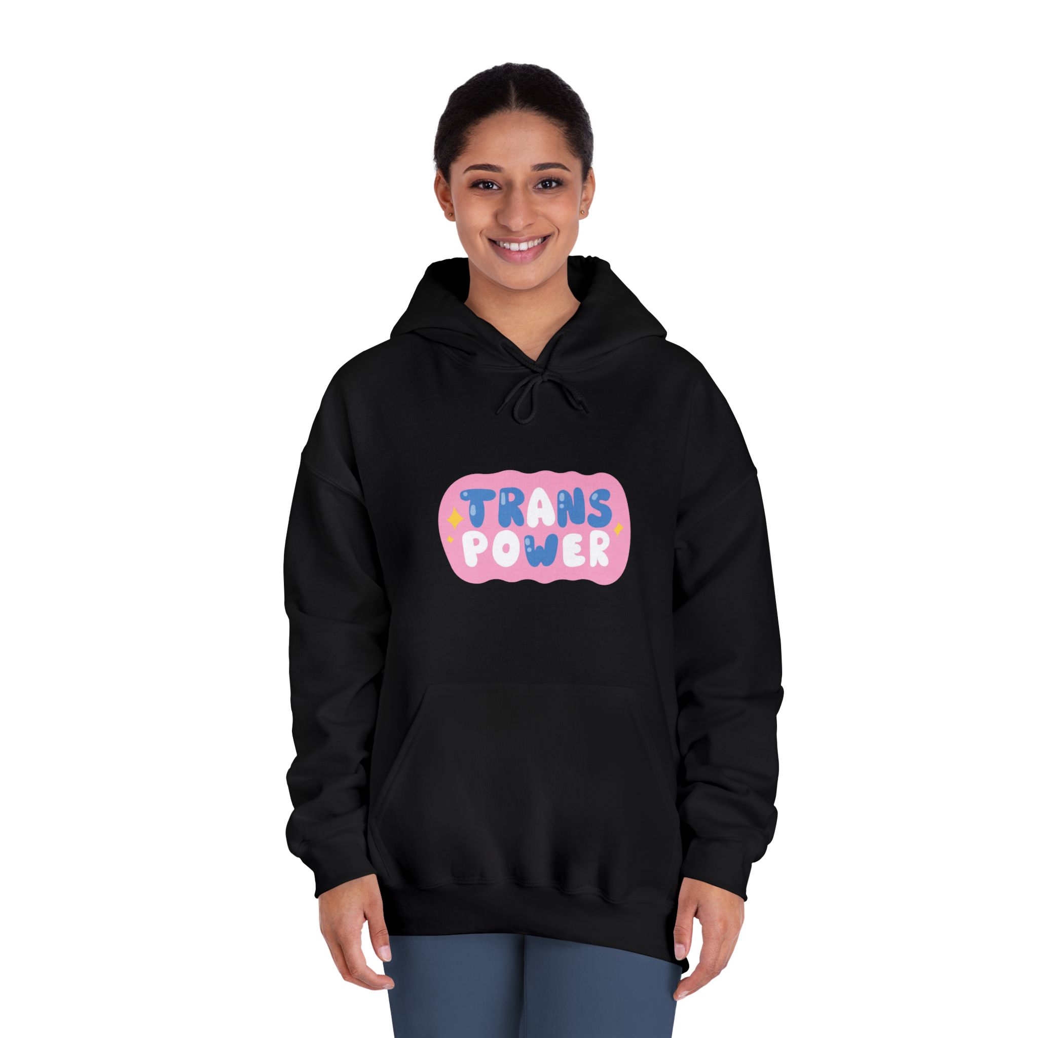 Lgbt Sticker Pack White Background Lgbtq Set Symbol Lgbt Pride Community Rainbow Elements Vector Hand Draw Illustration Hand Drawn Lettering(2) Unisex Dryblend Hooded Sweatshirt - Image 12