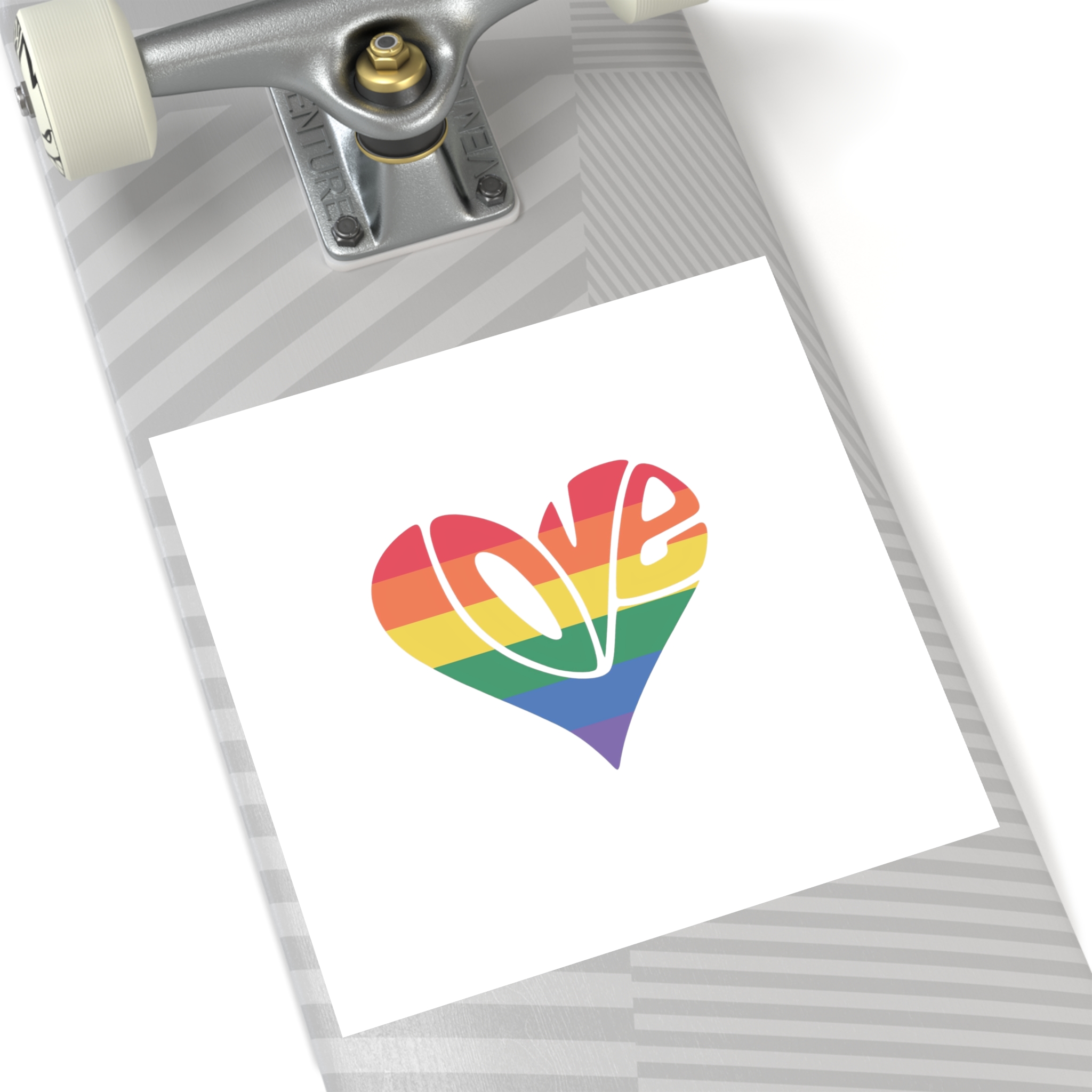 Pride Lgbt Gay Retro Tshirt Design Laminate Stickers Square - Image 52