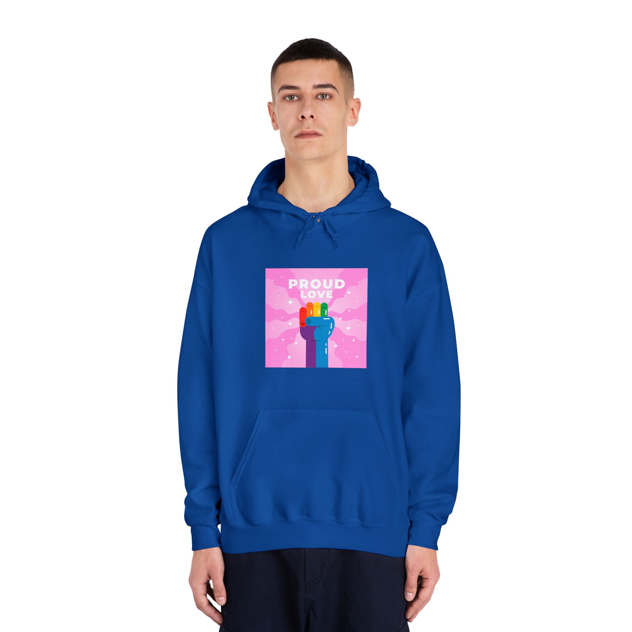 Pride Day Concept(4) Unisex Dryblend Hooded Sweatshirt - Image 27