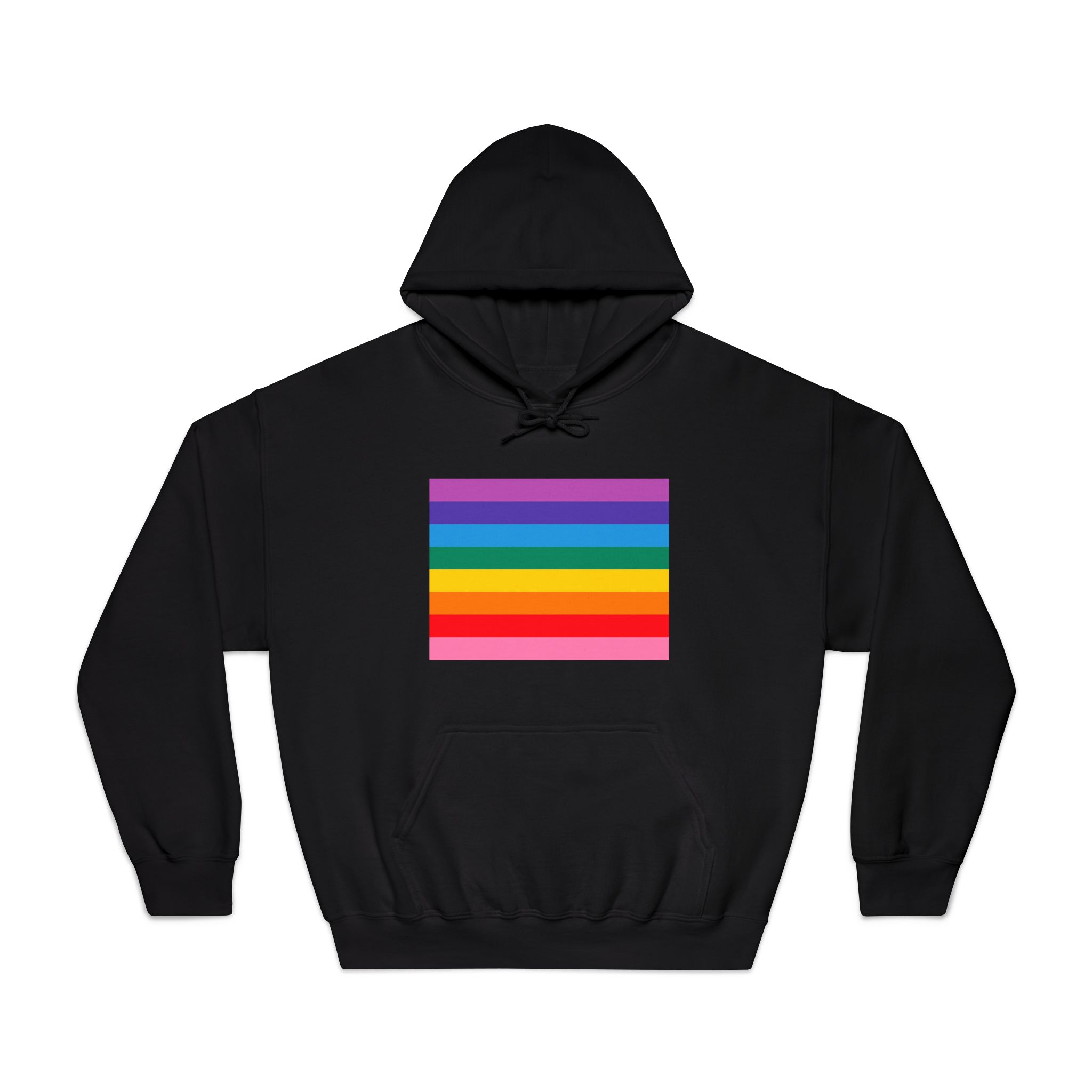 Pride Love Freedom Lgbtq Lgbt Heart Rainbow Love Wins Gay Lesbian Trans Homo Homosexual Colors Flag Diversity Parade Unisex Dryblend Hooded Sweatshirt - Image 9