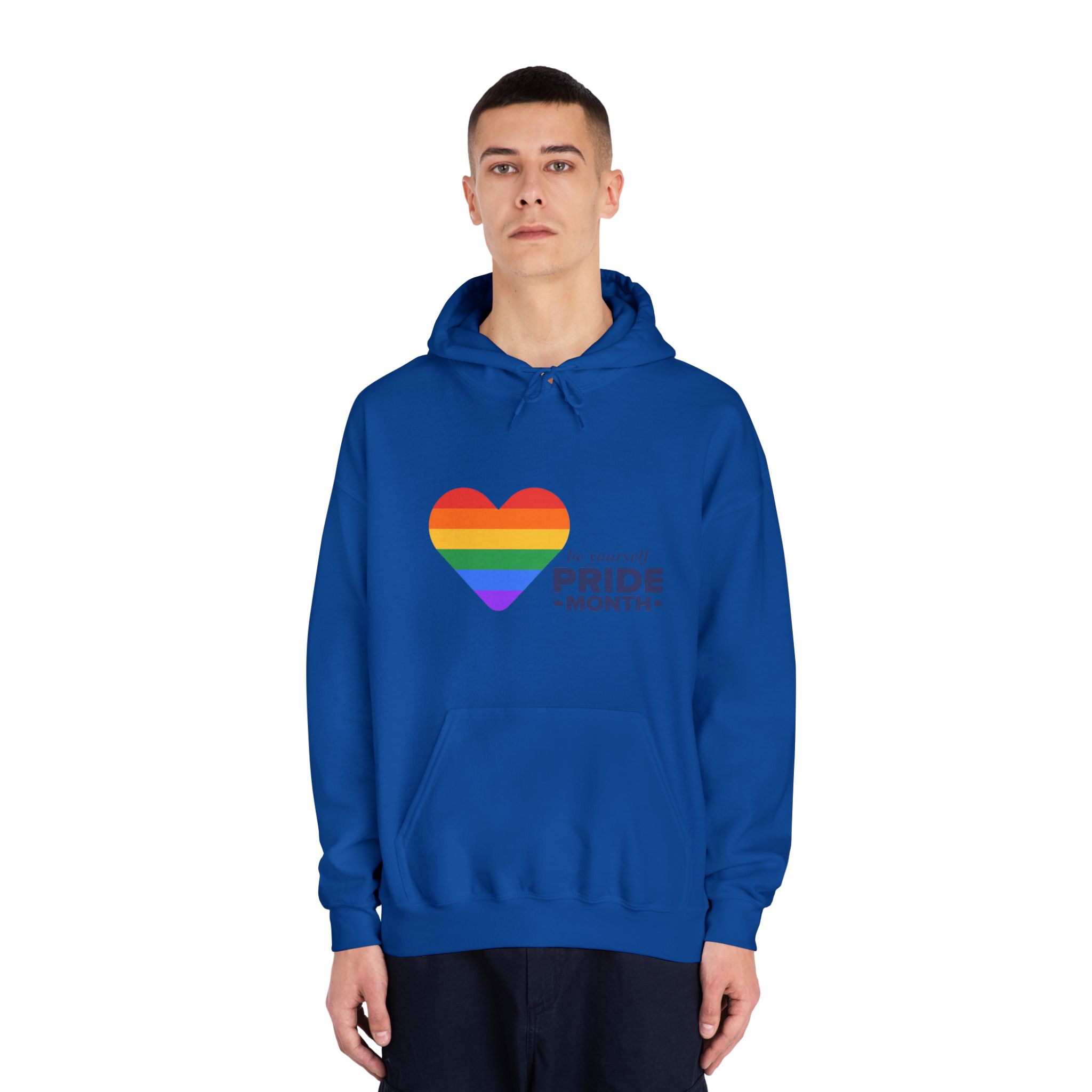 Lgbt Pride Month June Lgbt Flag Rainbow Flag Love Concept Vector Illustration Poster Unisex Dryblend Hooded Sweatshirt - Image 27