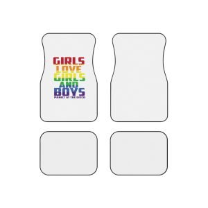 Vector T Shirt Design Template Car Mats Set Of 4