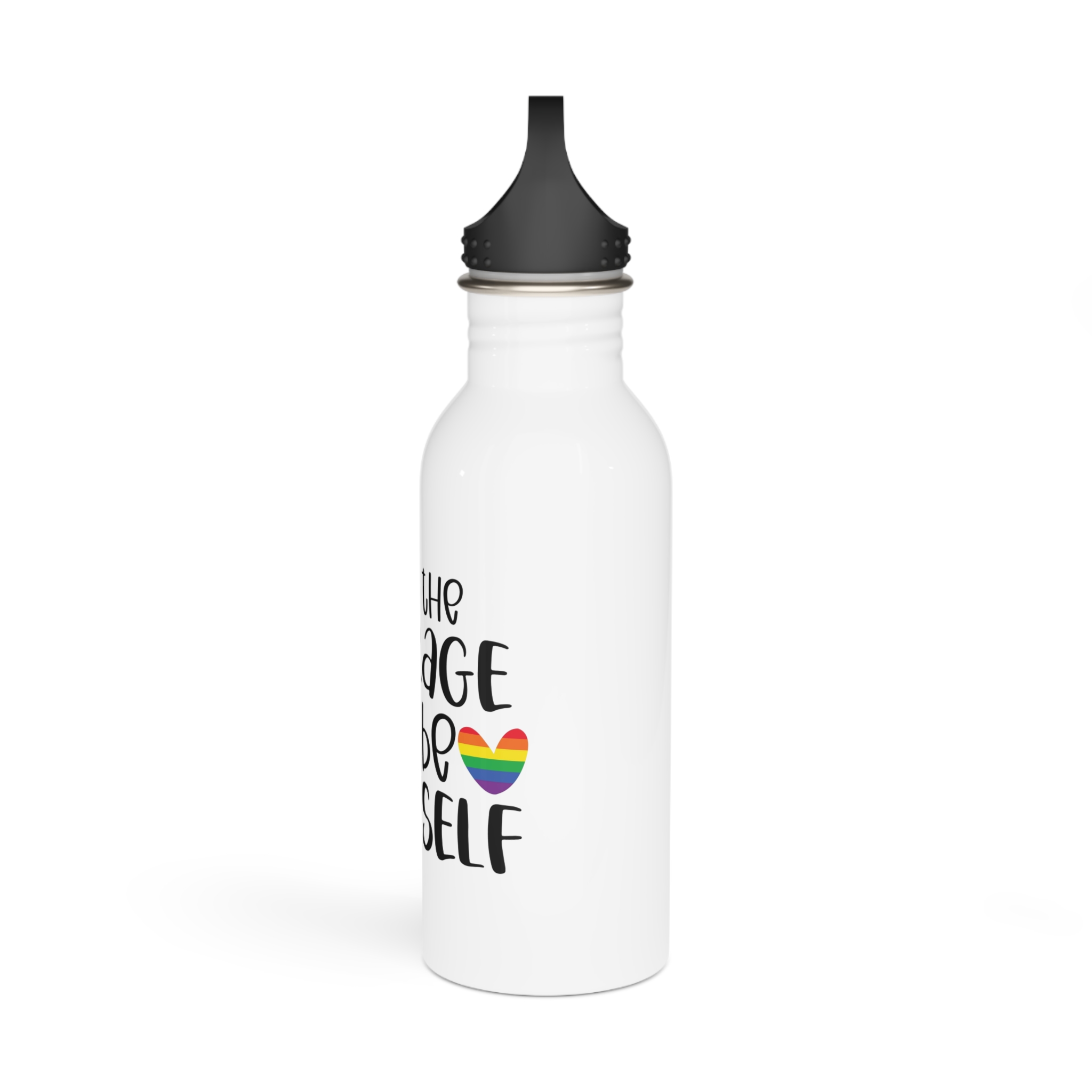 Gay Pride Svg Design(4) Stainless Steel Water Bottle - Image 4