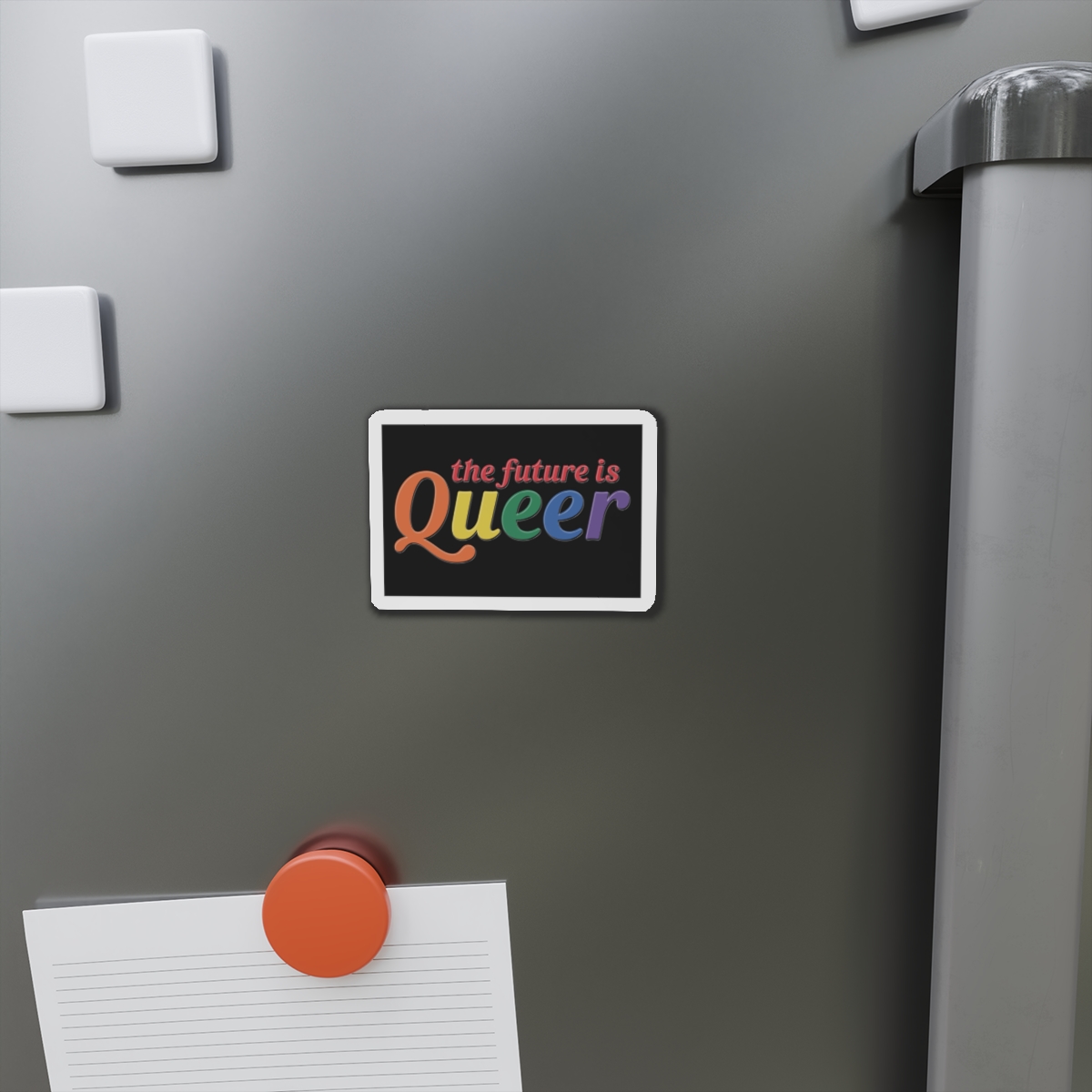 Lesbian Pride Design 7D1DA5 Die Cut Magnets - Image 5
