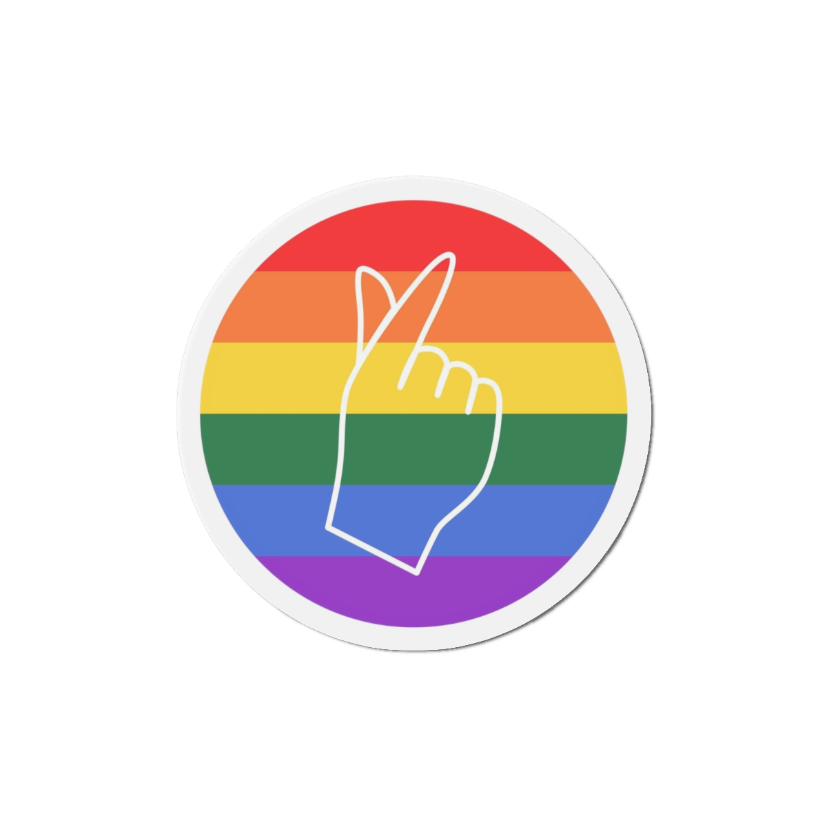 Lgbtq Diversity Rainbow Pride Concept Vector Isolated Illustration Die Cut Magnets - Image 13
