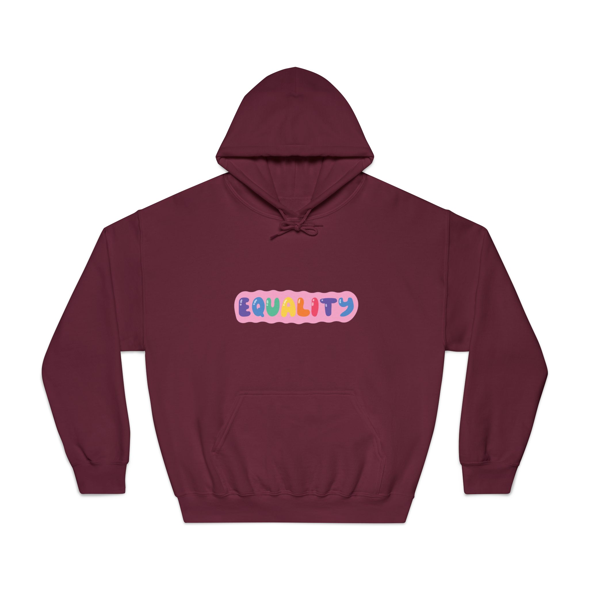 Lgbt Sticker Pack White Background Lgbtq Set Symbol Lgbt Pride Community Rainbow Elements Vector Hand Draw Illustration Hand Drawn Lettering(1) Unisex Dryblend Hooded Sweatshirt - Image 17