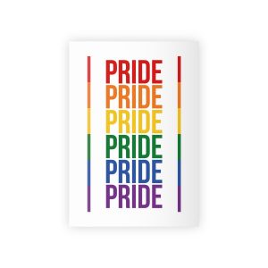 Lgbt Pride Month June 2026 Lesbian Gay Bisexual Transgender Lgbtq Flag Rainbow Love Vector (1) Gift Wrapping Paper Rolls 1pc