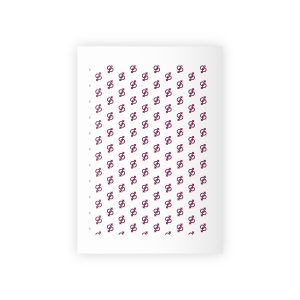 Vactor Seamleass Love Valentines Theme Calendar(1) Gift Wrapping Paper Rolls 1pc