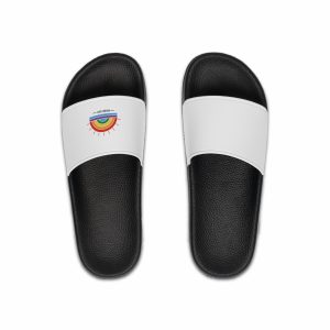 Pride Day Rainbow Flag Icon Vector Illustration Celebrating Lgbtq Community Diversity With Colorful Stripes Radiant Design Mens Slide Sandals
