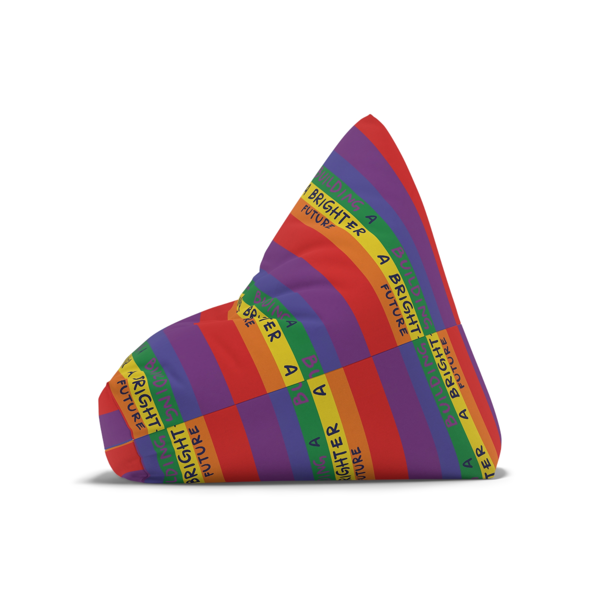 Rainbow Lgbt Flag Vector Illustration Pride Month Rainbow Lgbt Flag Vector Illustration Pri Bean Bag Chair Cover - Image 8