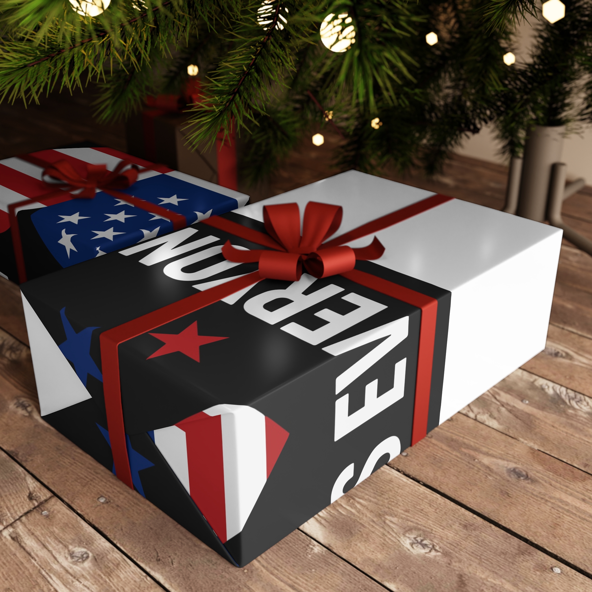 Womens We People Means Everyone American Flag Equal Rights Gift Vneck Gift Wrapping Paper Sheets 1pc - Image 3