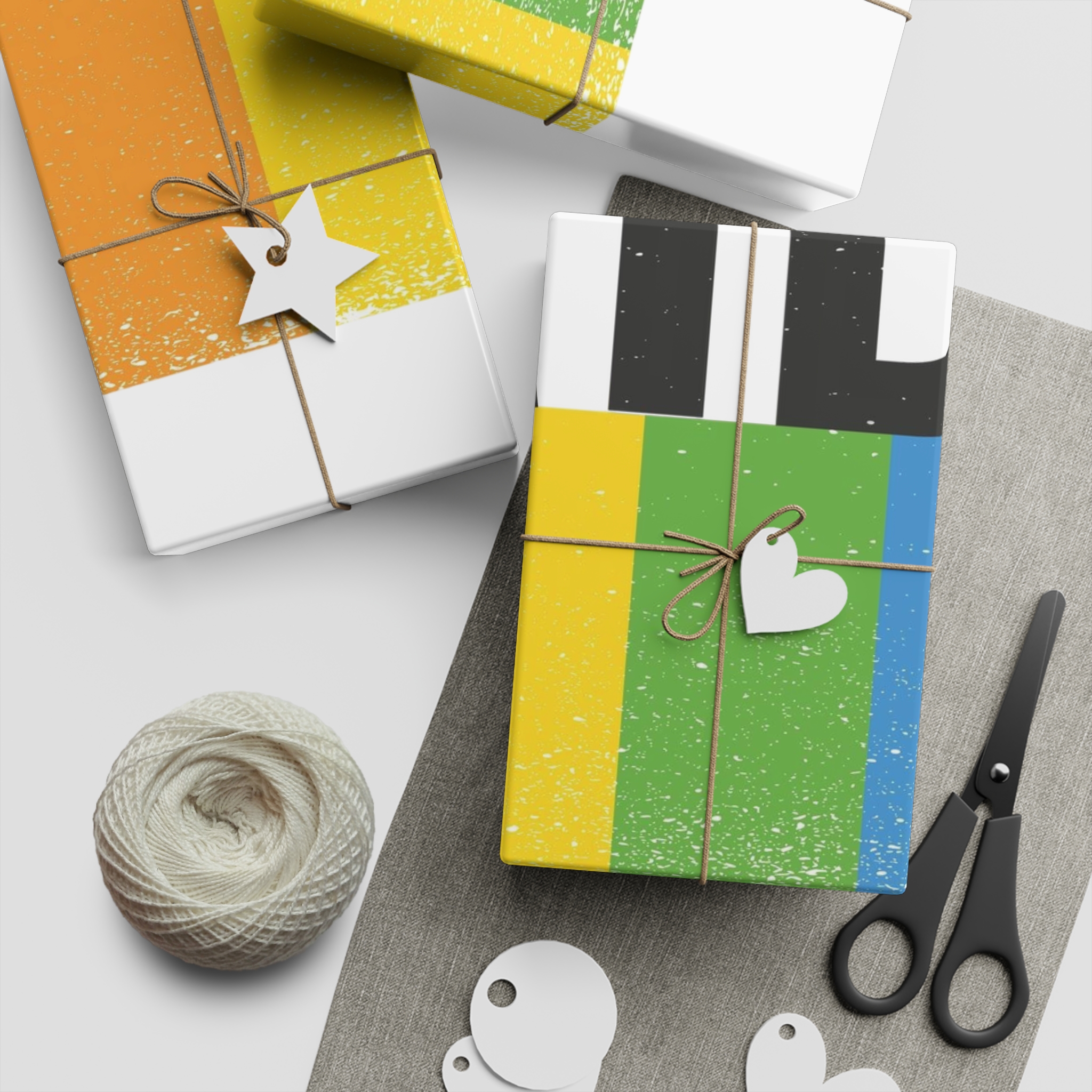 Pride Banner Gift Wrapping Paper Sheets 1pc - Image 5