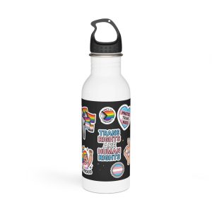 Lesbian Pride Design 33FA21 Stainless Steel Water Bottle