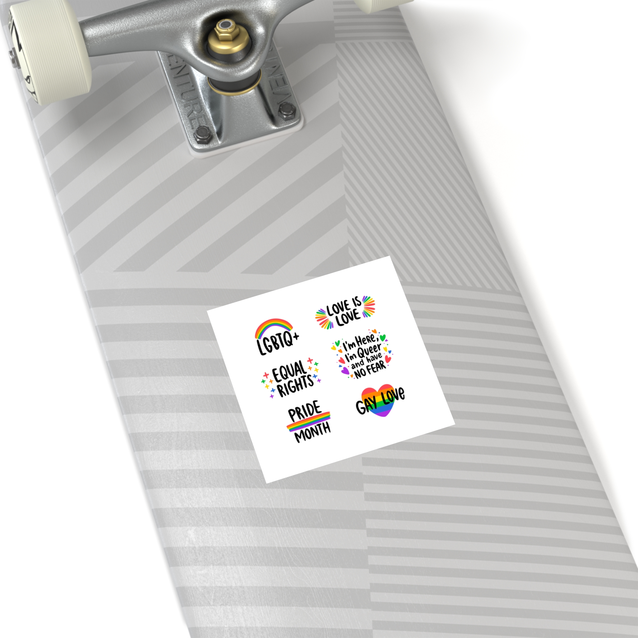 Labels Design Pride Day Event (1) Laminate Stickers Square - Image 72