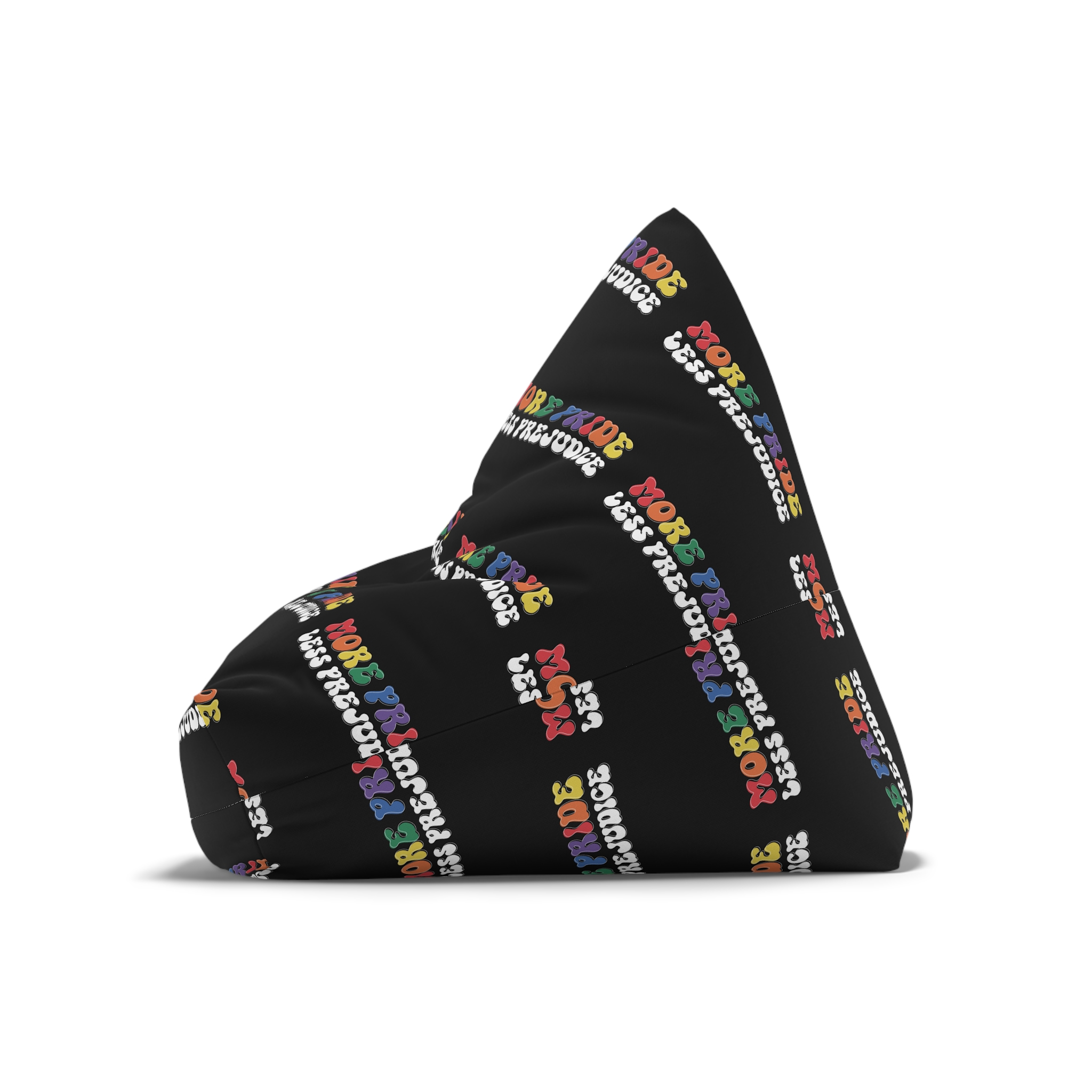 Pride Lgbtq Gay Typography Vector Tshirt Design(11) Bean Bag Chair Cover - Image 8
