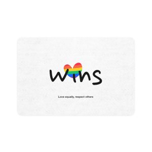 Love Letter Pride Rainbow Lettering Text Writing Pattern Freedom Love Heart Homo Colors Flag Parade (2) Pet Food Mat 12x18