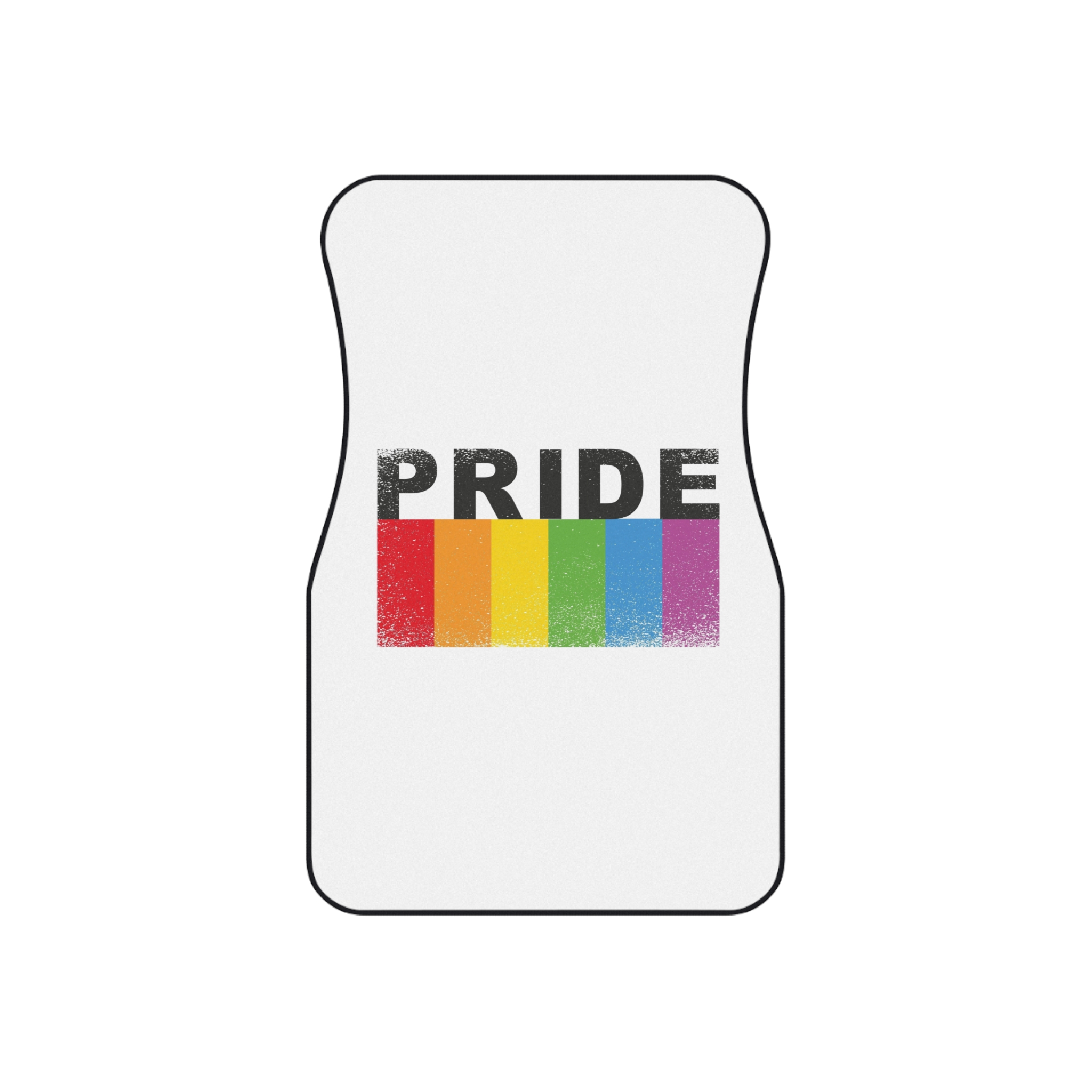 Pride Banner Car Mats Set Of 4 - Image 2