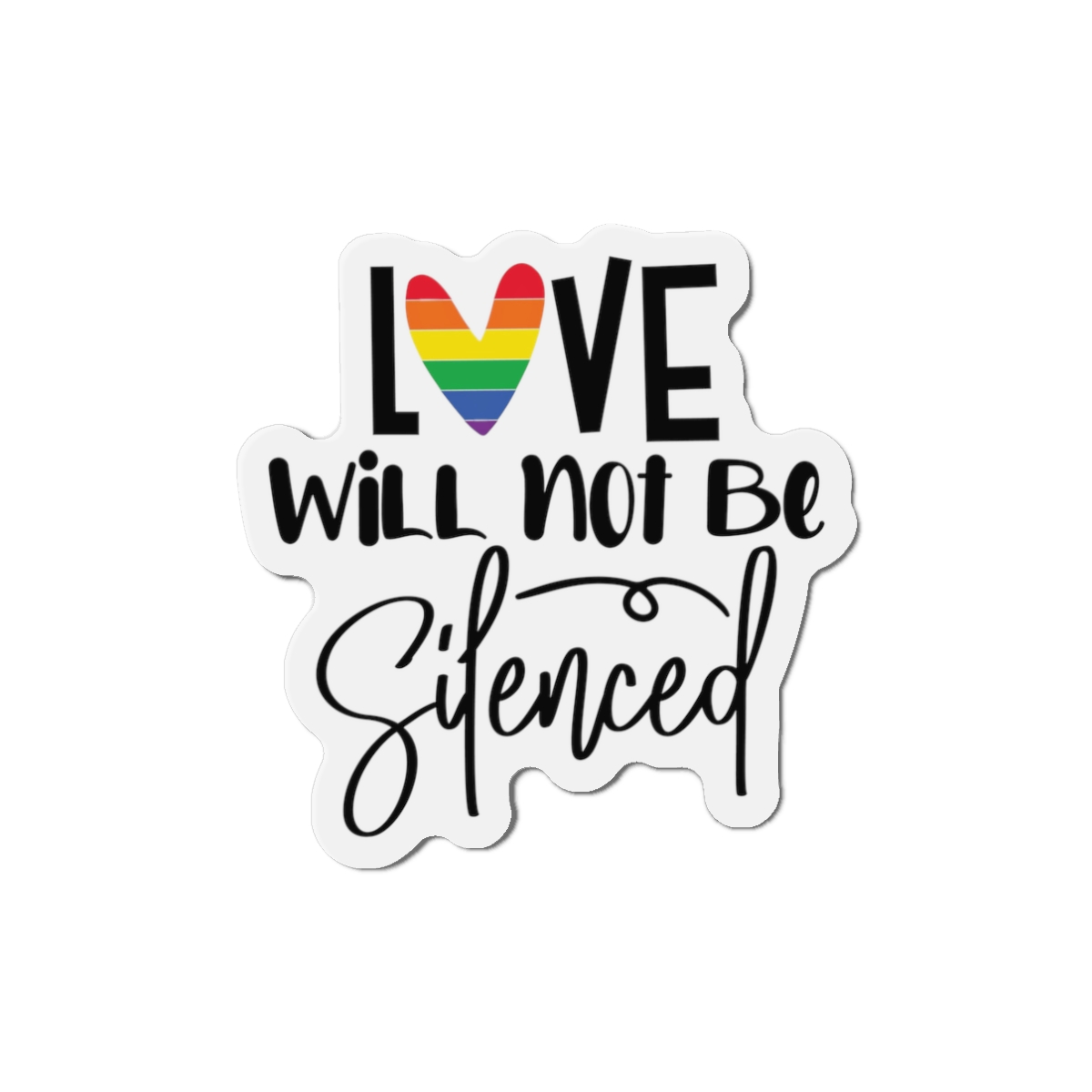 Gay Pride Svg Design(6) Die Cut Magnets - Image 4