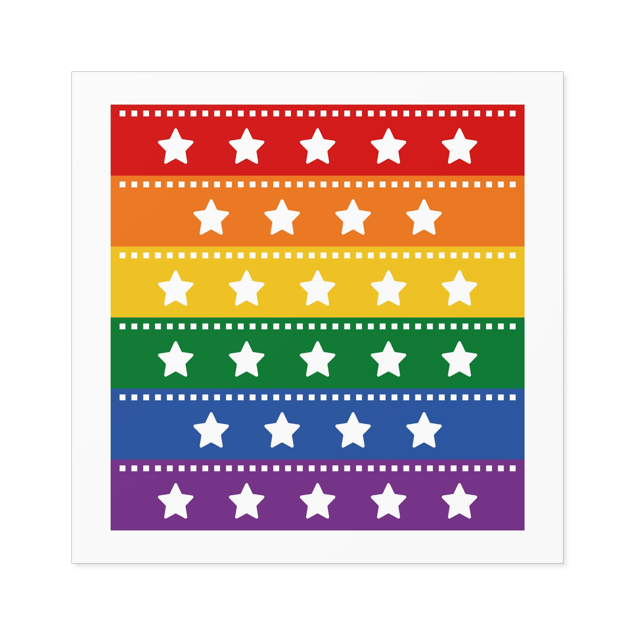 Lgbt Pride Month June Lesbian Gay Bisexual Transgender Lgbtq Flag Rainbow Vector(4) Laminate Stickers Square - Image 61