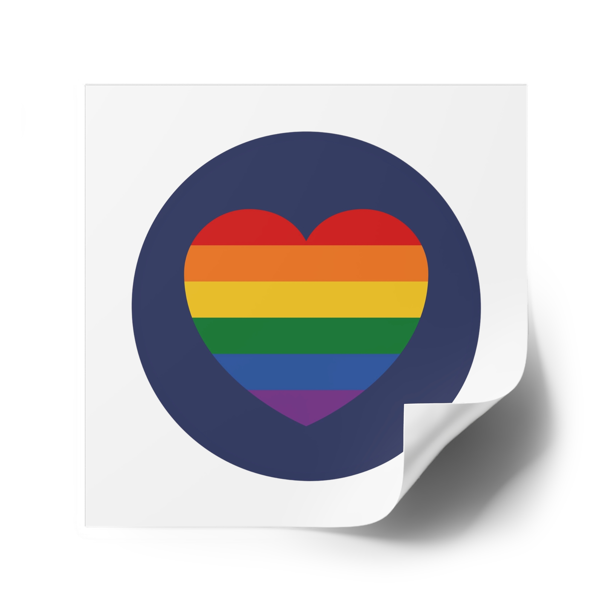 Lgbt Pride Month June Lesbian Gay Bisexual Transgender Lgbtq Flag Rainbow Vector(5) Laminate Stickers Square - Image 42