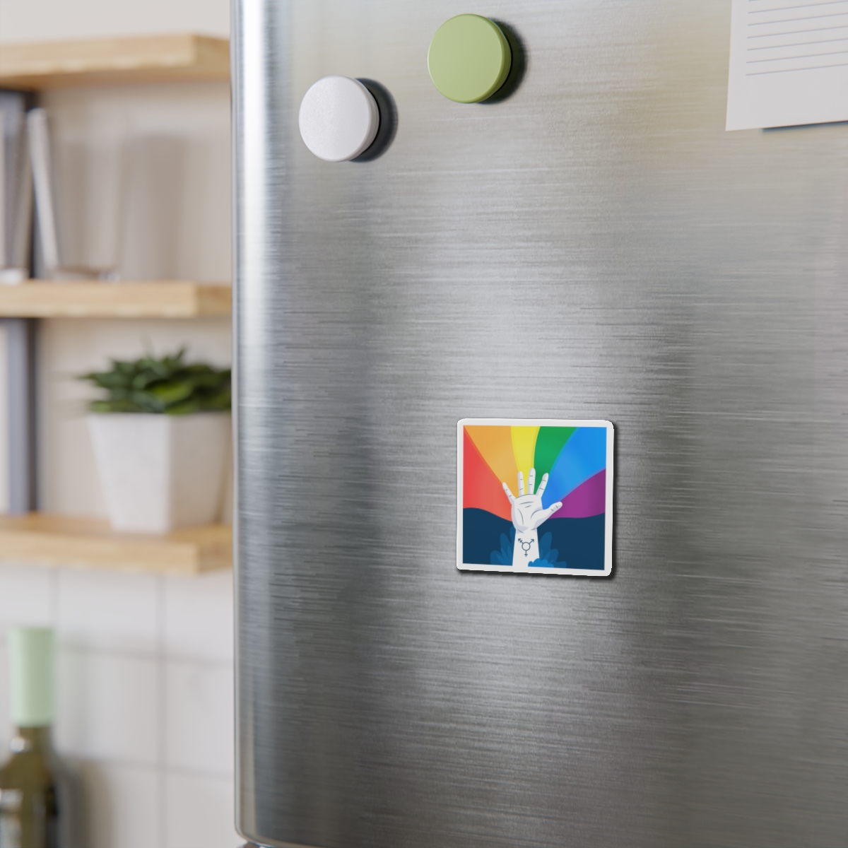 Pride Day Concept Die Cut Magnets - Image 3