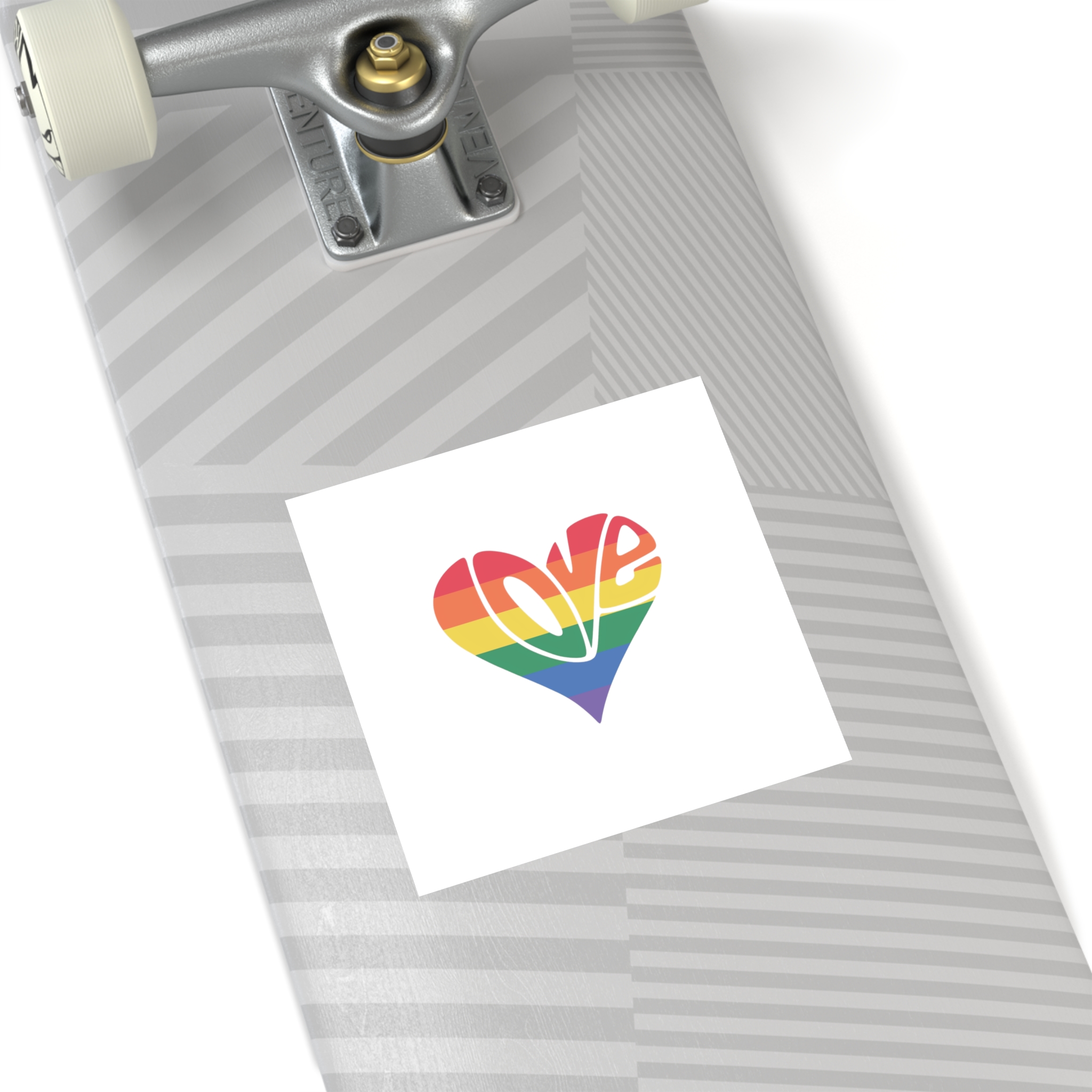 Pride Lgbt Gay Retro Tshirt Design Laminate Stickers Square - Image 36