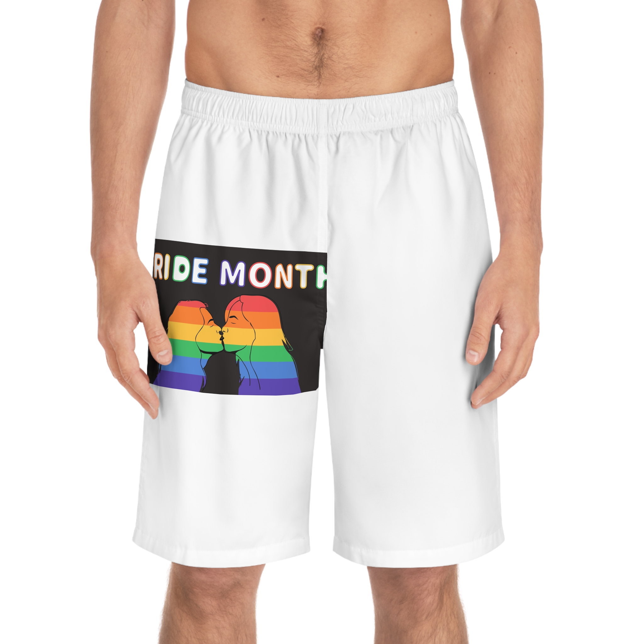Lgbt Pride Month Mens Board Shorts Aop - Image 3