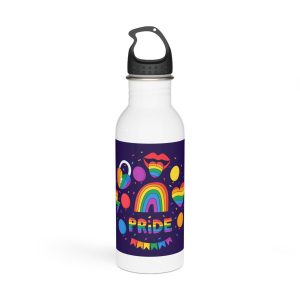 Hand Drawn Elements Collection Pride Month Celebration Stainless Steel Water Bottle