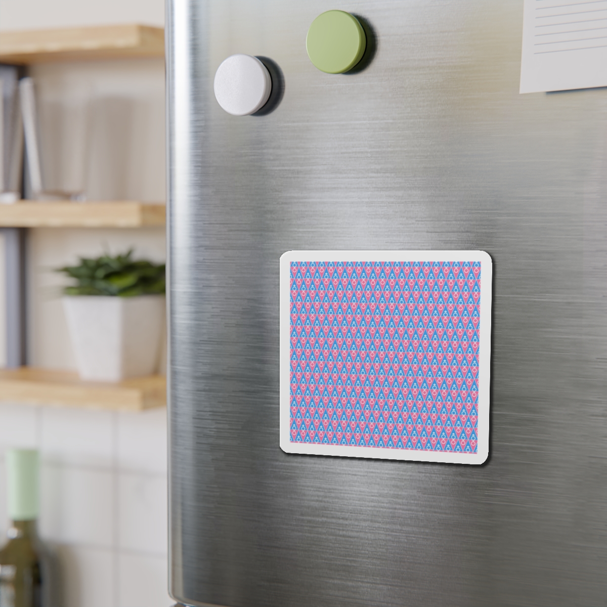 Gender Symbol Pattern Die Cut Magnets - Image 9