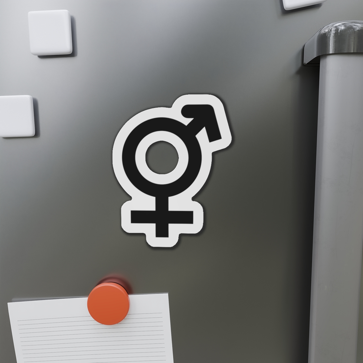 Combined Gender Symbol Diversity Identity Die Cut Magnets - Image 14