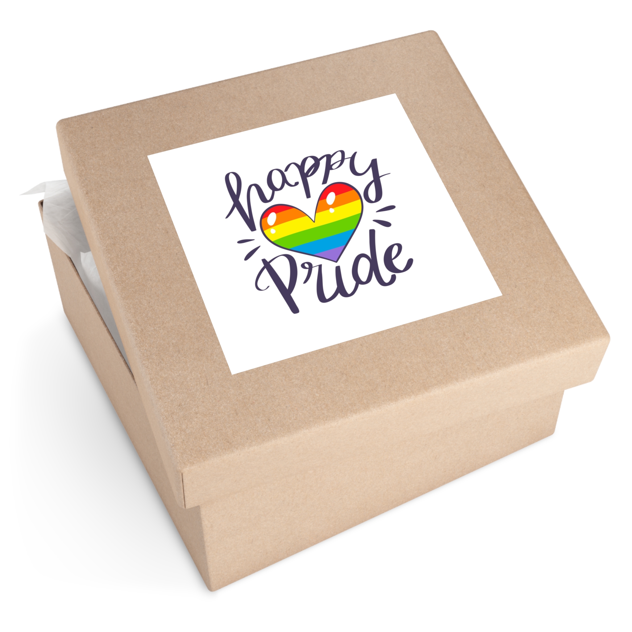 Pride Day Concept (1) Laminate Stickers Square - Image 51