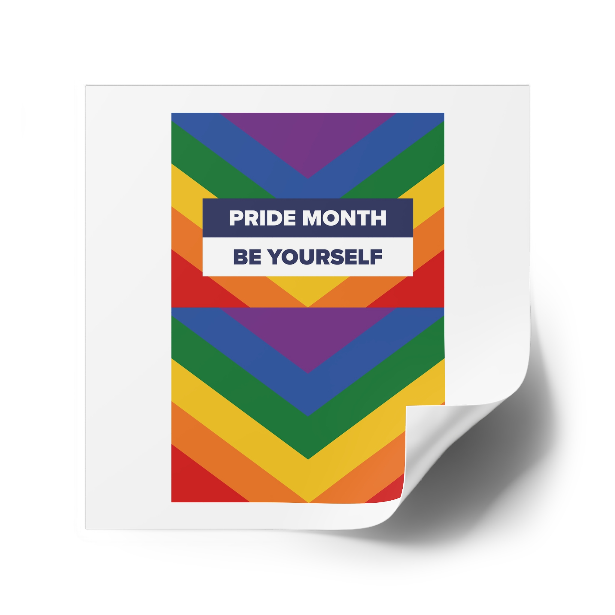 Lgbt Pride Month June Lesbian Gay Bisexual Transgender Lgbtq Flag Rainbow Vector(1)2 Laminate Stickers Square - Image 46