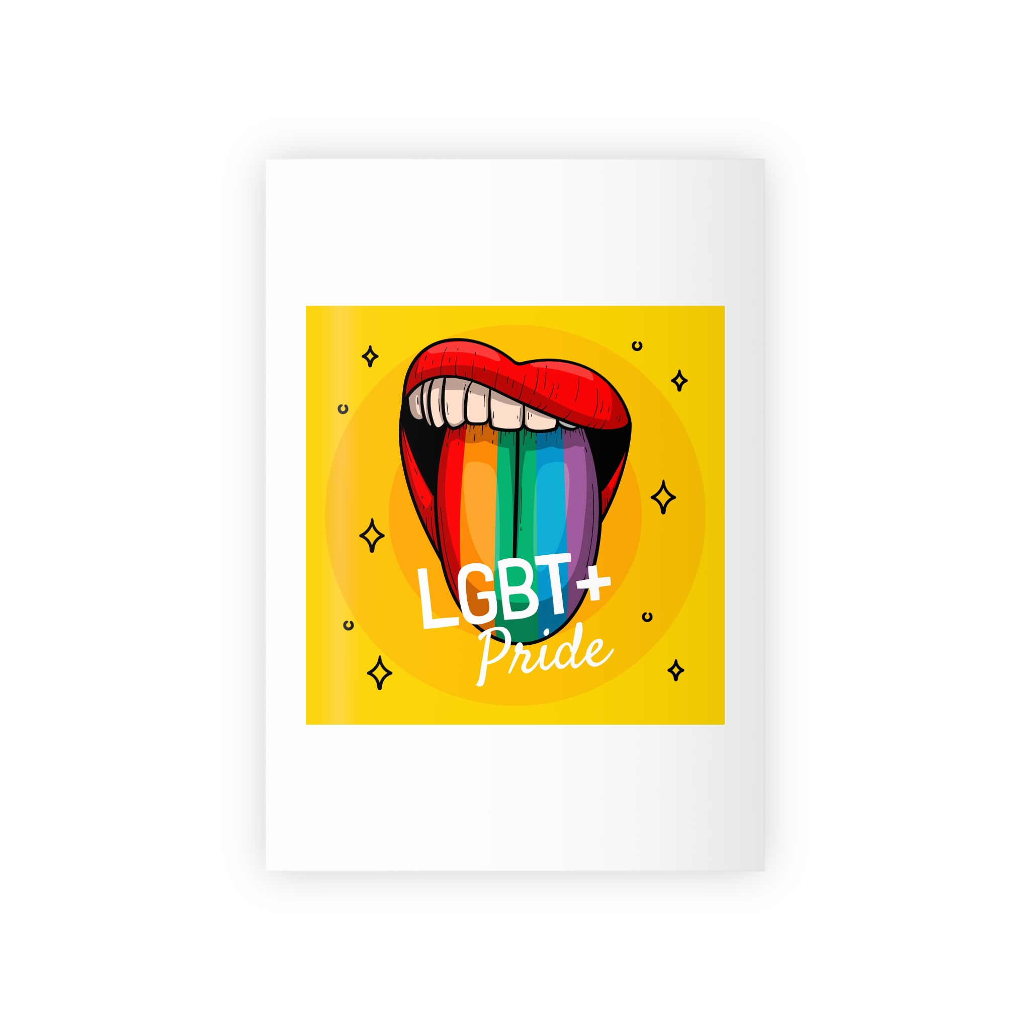 Hand Drawn Pride Month Lgbt Illustration Gift Wrapping Paper Rolls 1pc
