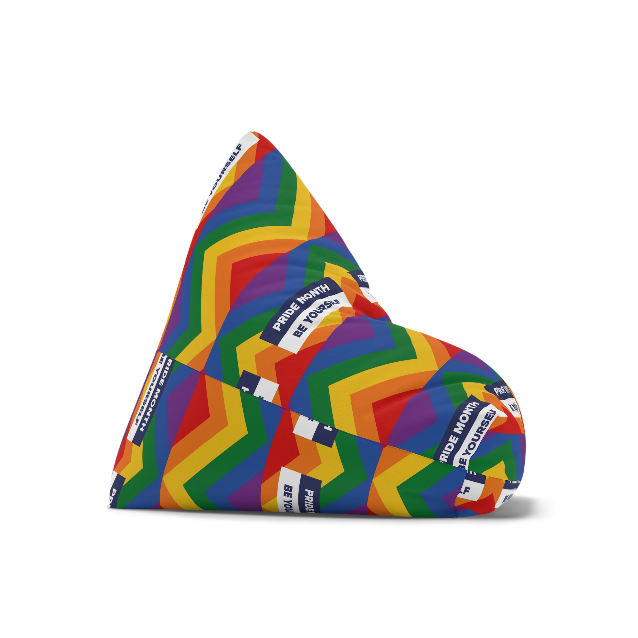 Lgbt Pride Month June Lesbian Gay Bisexual Transgender Lgbtq Flag Rainbow Vector(1)2 Bean Bag Chair Cover - Image 7