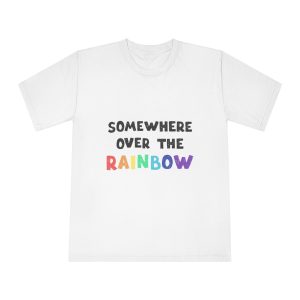 Vector Illustration With Hand Drawn Lettering Rainbow - Unisex Classic Crewneck T Shirt