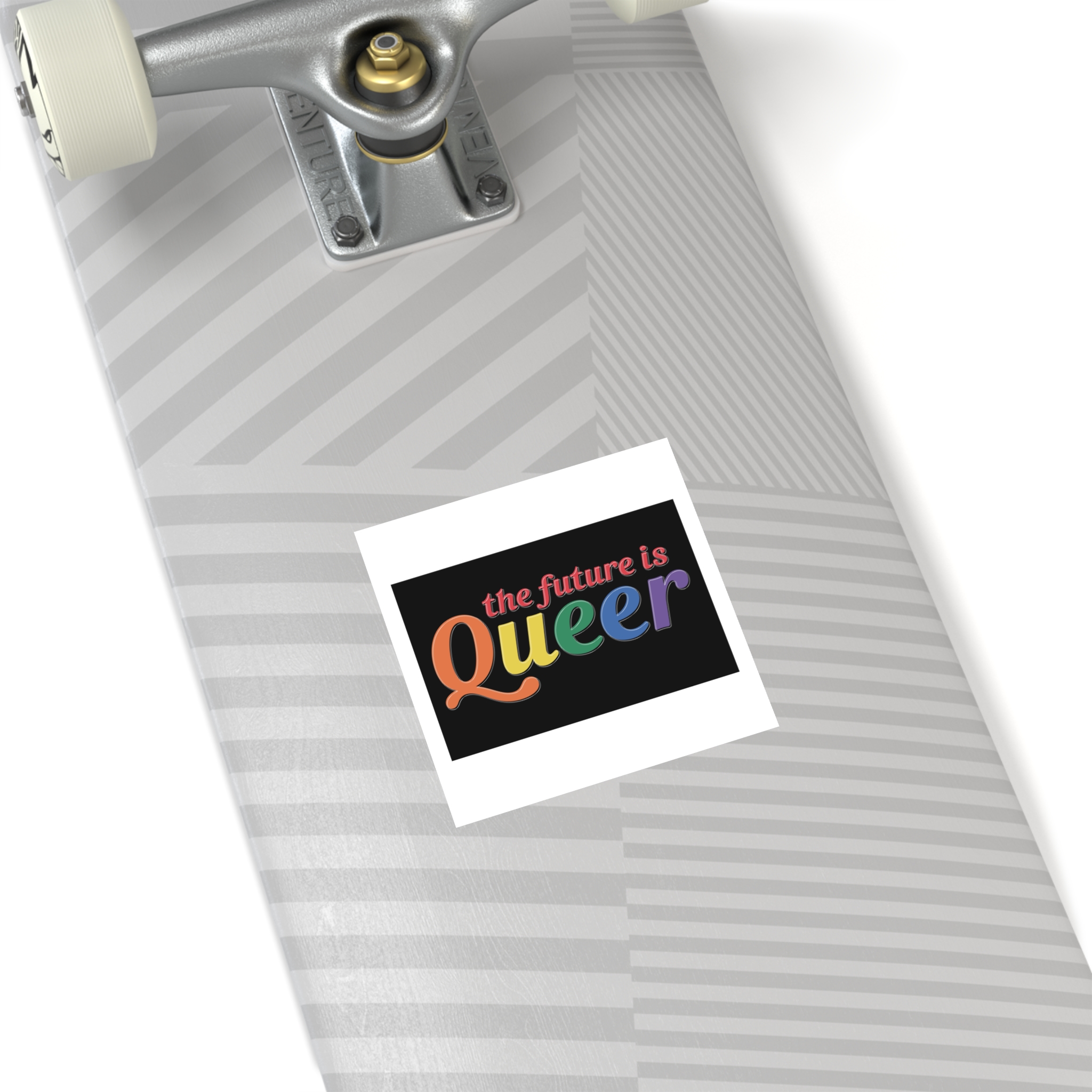 Pride Lgbtq Gay Typography Vector Tshirt Design(5) Laminate Stickers Square - Image 32