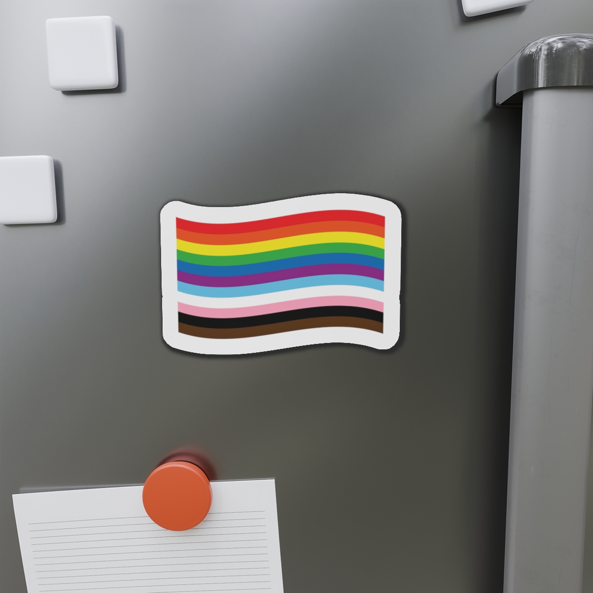 Vector Flat New Lgbtq Flag Die Cut Magnets - Image 14