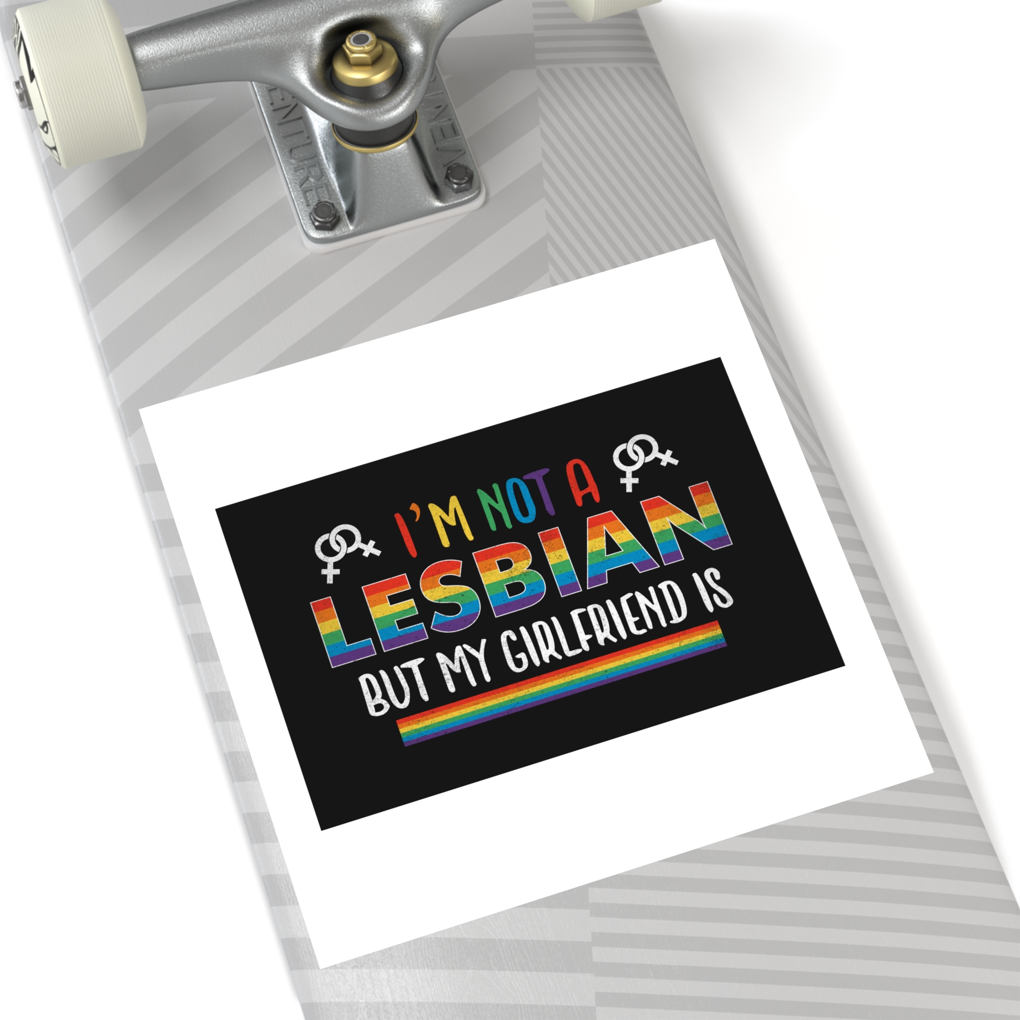 Pride Gay Rainbow Typography Vector Premium T Shirt(4) Laminate Stickers Square - Image 52