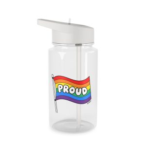 Proud Rainbow Flag Lgbtq Celebration Tritan Water Bottle