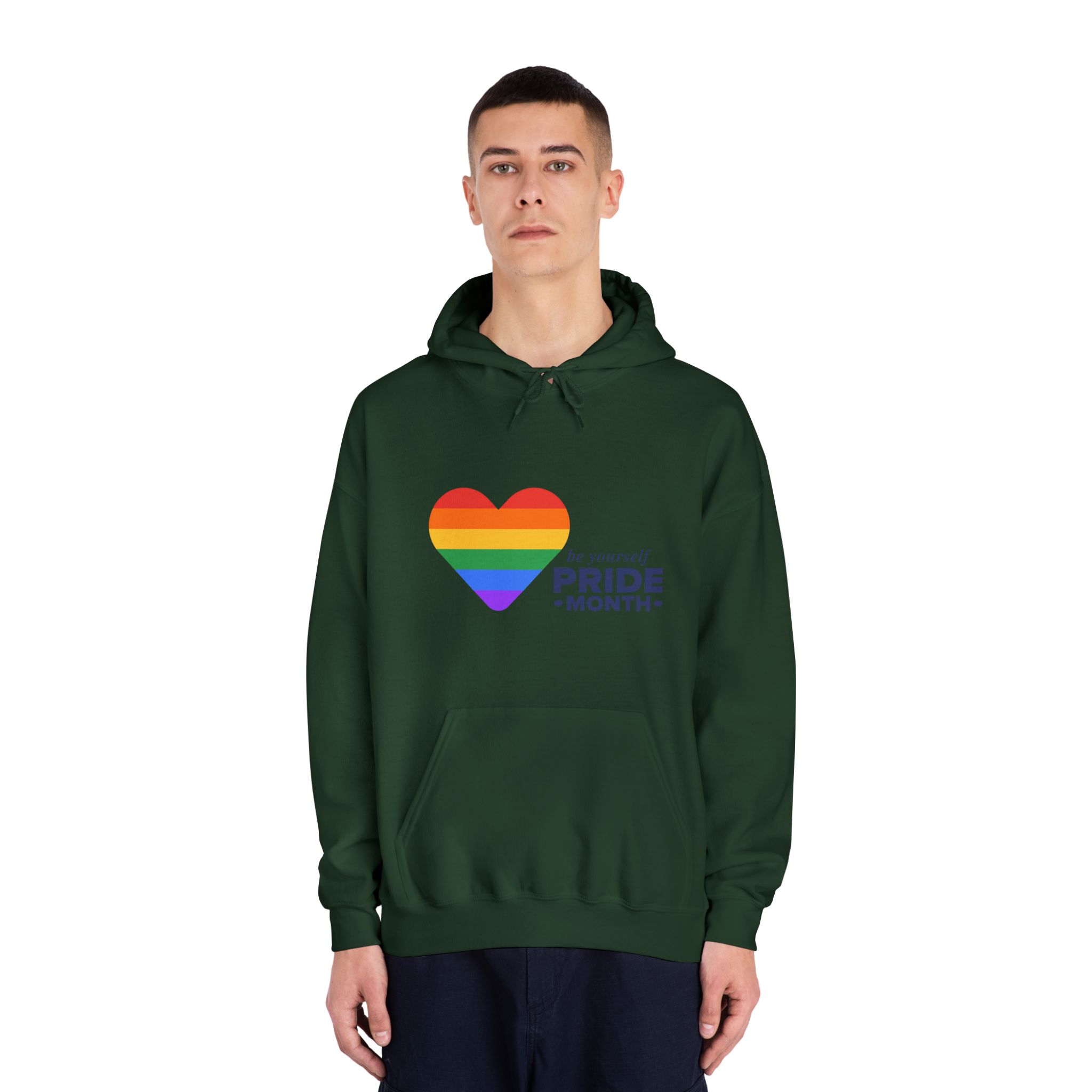 Lgbt Pride Month June Lgbt Flag Rainbow Flag Love Concept Vector Illustration Poster Unisex Dryblend Hooded Sweatshirt - Image 23