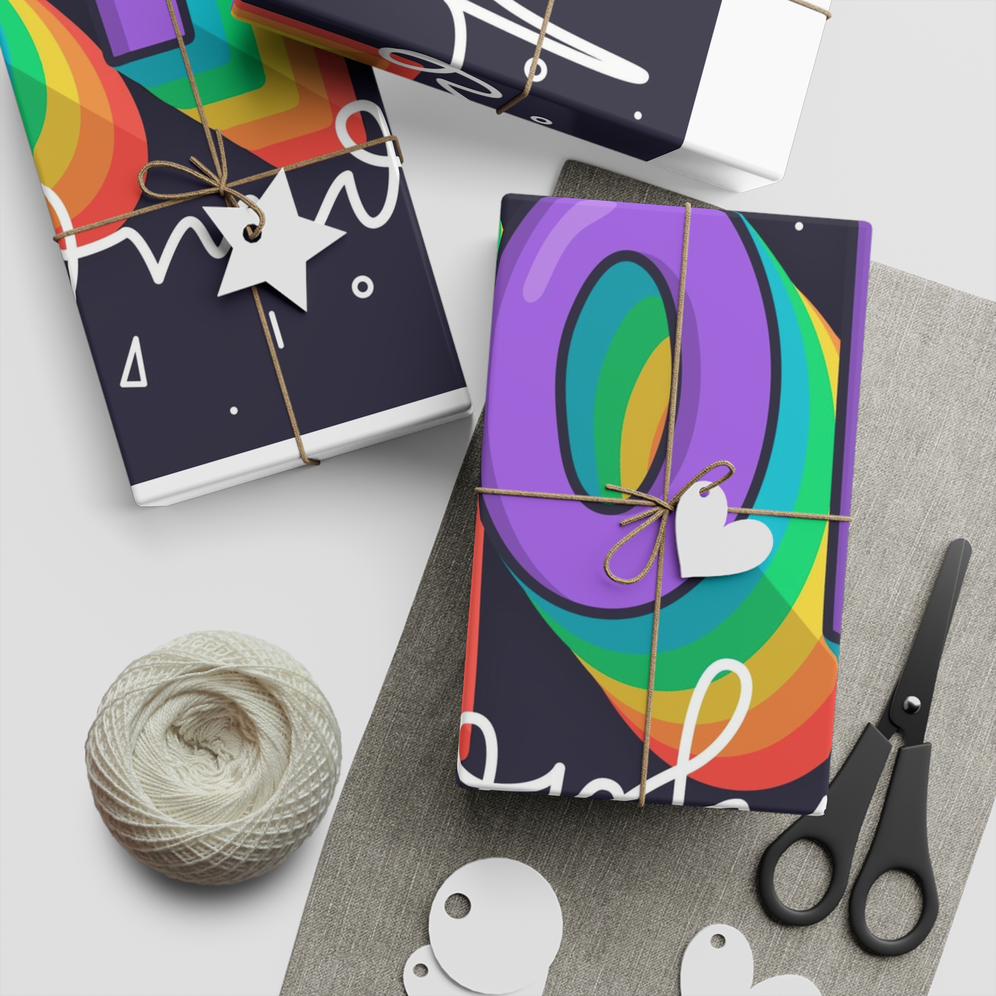 Stop Homophobia Concept Gift Wrapping Paper Sheets 1pc - Image 5